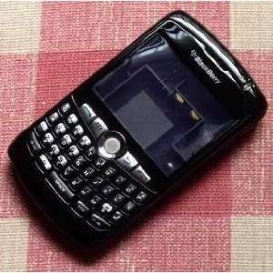 BlackBerry Curve 8300 8320 8310 volle Deckung Gehäuse Farbe schwarz