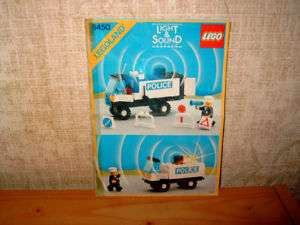   Notice LEGO 6450 camion de police avec son et lumière