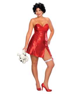 Betty Boop Plus Short Dress Costume