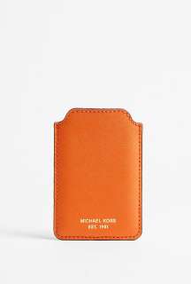MICHAEL Michael Kors  Tangerine Saffiano Leather iPhone Case by 