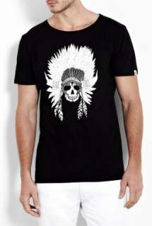 Question Of  Black Chief O Neck T Shirt by A Question of