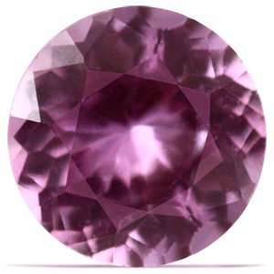  0.65 Carat Loose Pink Sapphire Round Cut Jewelry