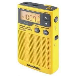    SAN DT400W AM/FM Digital Weather Alert Pocket Radio: Electronics