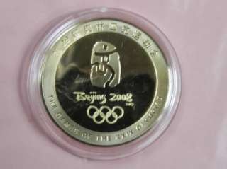 2008 CHINESE OLYMPIC GOLD SET MEDALLIONS MEDAL COIN  