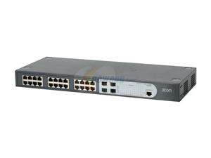   Baseline Switch 2924 SFP Plus 10/100/1000Mbps 24 x RJ45 + 4 x SFP