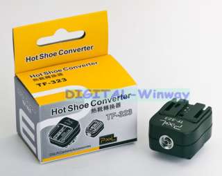 TF 323 SONY & Minolta TTL Hot Shoe to PC Sync Adapter  