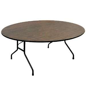   : Correll Fixed Height Melamine Folding Tables Round: Home & Kitchen
