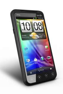 NEW BLACK HTC EVO 3D 4G CELL PHONE SPRINT CDMA CLEAN ESN ANDROID WIFI 