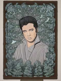 Elvis Presley   Original Art Oil Painting  