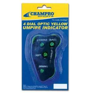  Baseball Umpire Equipment   Umpire Indicator, Trad. 4 Dial 