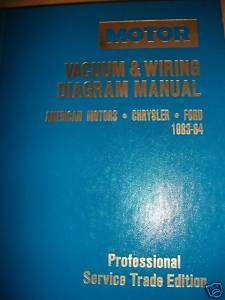 1983 1984 FORD LTD MARQUIS WIRING VACUUM DIAGRAM MANUAL  