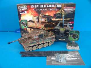 Forces of Valor R/C Tank Battle Beam German Tiger Electric AA  