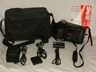 for sale rca prov712 video8 camcorder for 8mm cassettes camcorder 