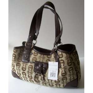   Etienne Aigner Logan Collection Camel / Brown Handbag 