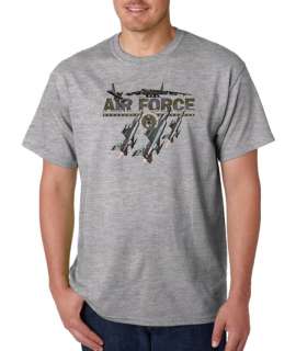 Air Force USA Military Airforce 100% Cotton Tee Shirt  