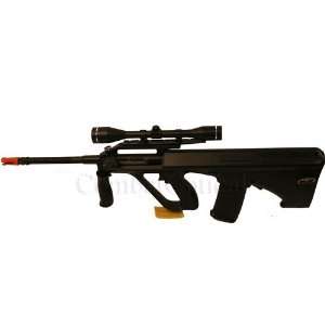  Airsoft Aug Styled Airsoft Electric Rifle with sniper 