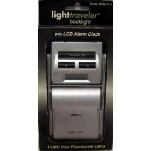  Light Traveler Booklight alarm clock Desk Lamp D3271S W 