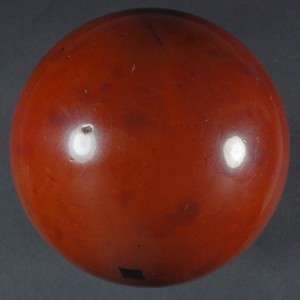 Vintage circa 1920 Bakelite Cue ball with Black Diamond  