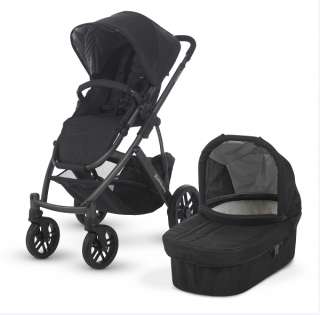 NEW! 2012 UPPAbaby Vista Travel Single Baby Stroller   Black/Jake (Pre 