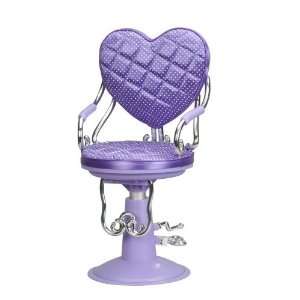  Our Generation: Heart Shaped Salon Chair Doll Accessory 