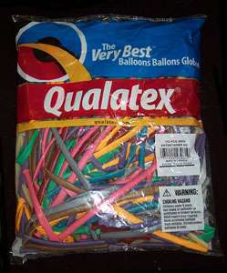 Qualatex Balloons Entertainer Asst 100 Ct Animal Twist  
