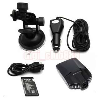 HD720p Car Vehicle Dash Camera Rotable 270°Monitor CD26P 6 LED Night 