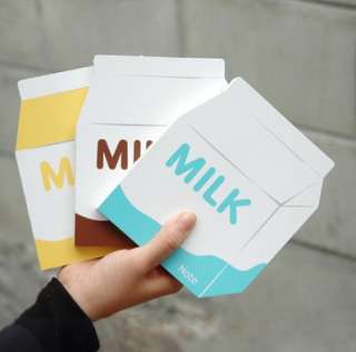 Multi Purpose Mini Note Blank Book Memo_Milk (200 pages)  