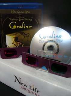 Coraline 3 D →Blu ray movie→Visit R store 4 GREAT Deals taking 