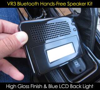 VR3 Caller ID Bluetooth Car Kit Hands Free Speaker Kit  