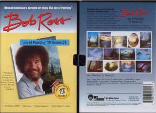 New Bob Ross Joy of Oil Painting TV Series 21 DVD ART  