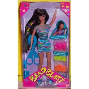  Brunette Bead Blast Barbie Toys & Games