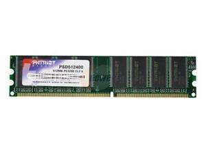   184 Pin DDR SDRAM DDR 400 (PC 3200) Desktop Memory Model PSD512400