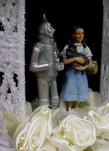 Tinman & DOROTHY Wizard of Oz Wedding Cake Topper TOP Now I know I 