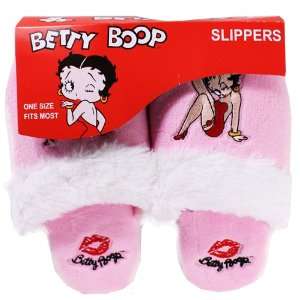  Betty Pink (Leg Kick)Slippers with Fur Trim