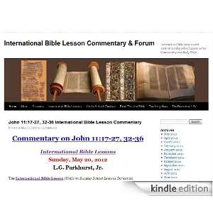  International Bible Lesson Commentary & Forum Kindle 