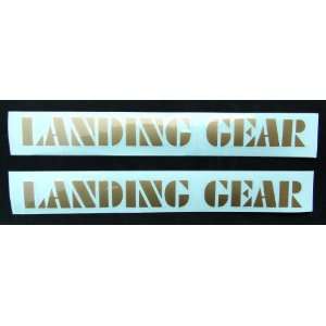  SE Racing Landing Gear Fork BMX Bicycle Decals (Set of 2 