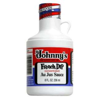 Johnnys French Dip Concentrated Au Jus Sauce, 8 Ounce Jugs.Opens in a 