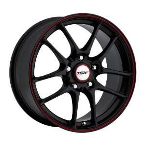   Black w/ Red Stripe) Wheels/Rims 5x120 (1780TRC405120B76) Automotive