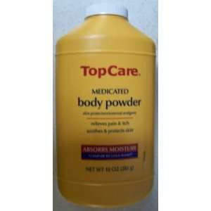  Topcare Medicated Body Powder 10 Oz. Beauty