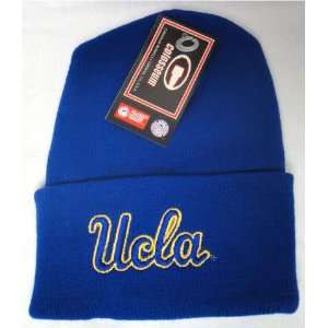  UCLA Bruins Vintage Royal Blue Beanie Skull Cap Hat 