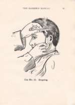 The Barbers Manual {Edwardian Shaving of 1920} on CD  