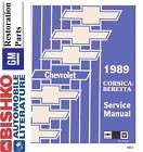 1989 CHEVROLET BERETTA CORSICA Shop Service Manual CD