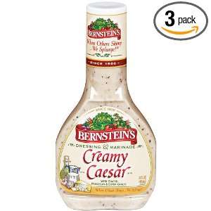 Bernsteins Creamy Caesar Dressing, 14 Ounce (Pack of 3):  