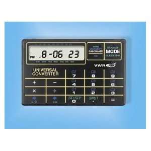 VWR CALCULATOR/CONVERTOR CC UN   VWR Credit Card Calculator/Converter 