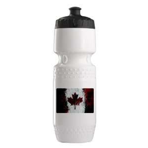   Bottle White Blk Canadian Canada Flag Painting HD: Everything Else