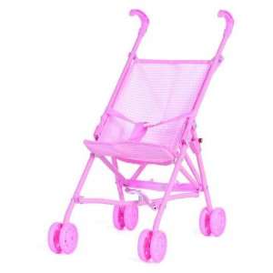  Cute Pink Baby Doll Stroller *Folds Up For Easy Storage 