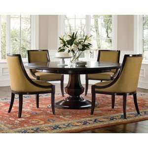   Chairs Arlington 5 Piece Round Pedestal Dining Set Furniture & Decor
