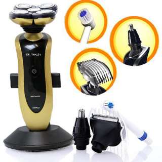 Dr. Tech 4 in 1 Electric Shaver [5 Heads Shaver+Hair+Vibrissa 