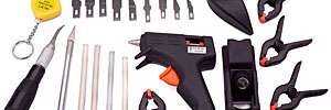Glue Gun Hot Electric 30 Hobby Craft X Kit Acto Knife Planner Block 