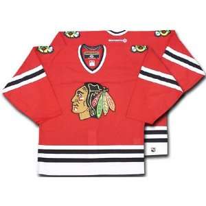  Chicago Blackhawks Authentic Red NHL Jersey Sports 